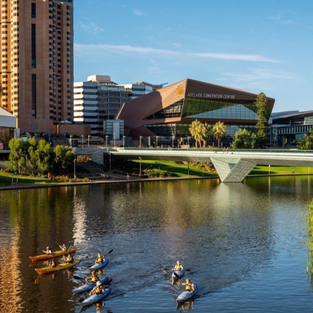 Adelaide on the River Torrens