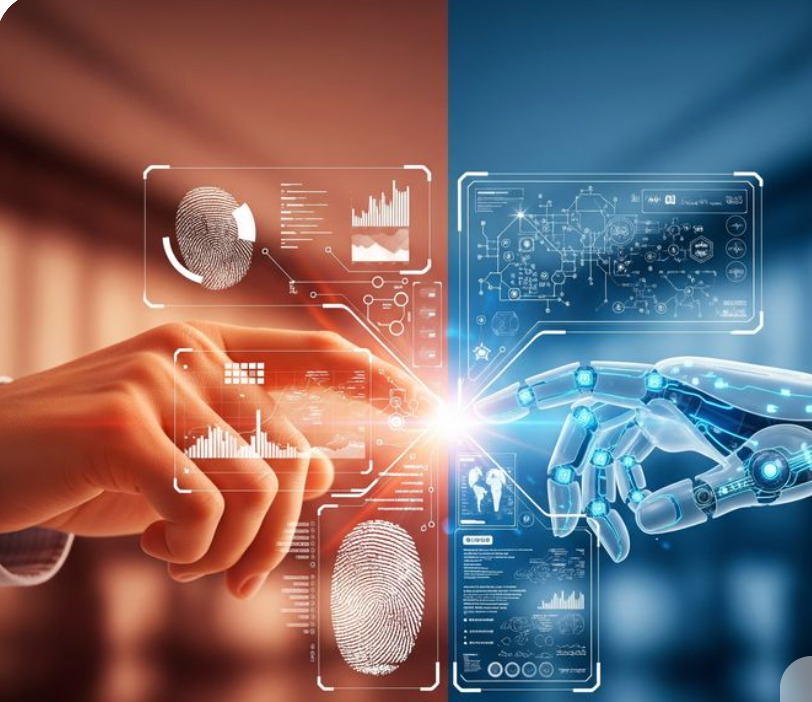 Human and AI collaboration